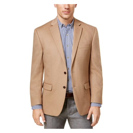 Lauren Ralph Lauren Mens Wool Cashmere Camel Sport Coat 39S