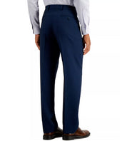 Nautica Men's Modern-Fit Bi-Stretch Suit Pants Blue Birdseye 30 x 32