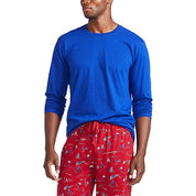 Ralph Lauren Polo Long Sleeve Crew Ski Pajama Set Shirt Pants Large