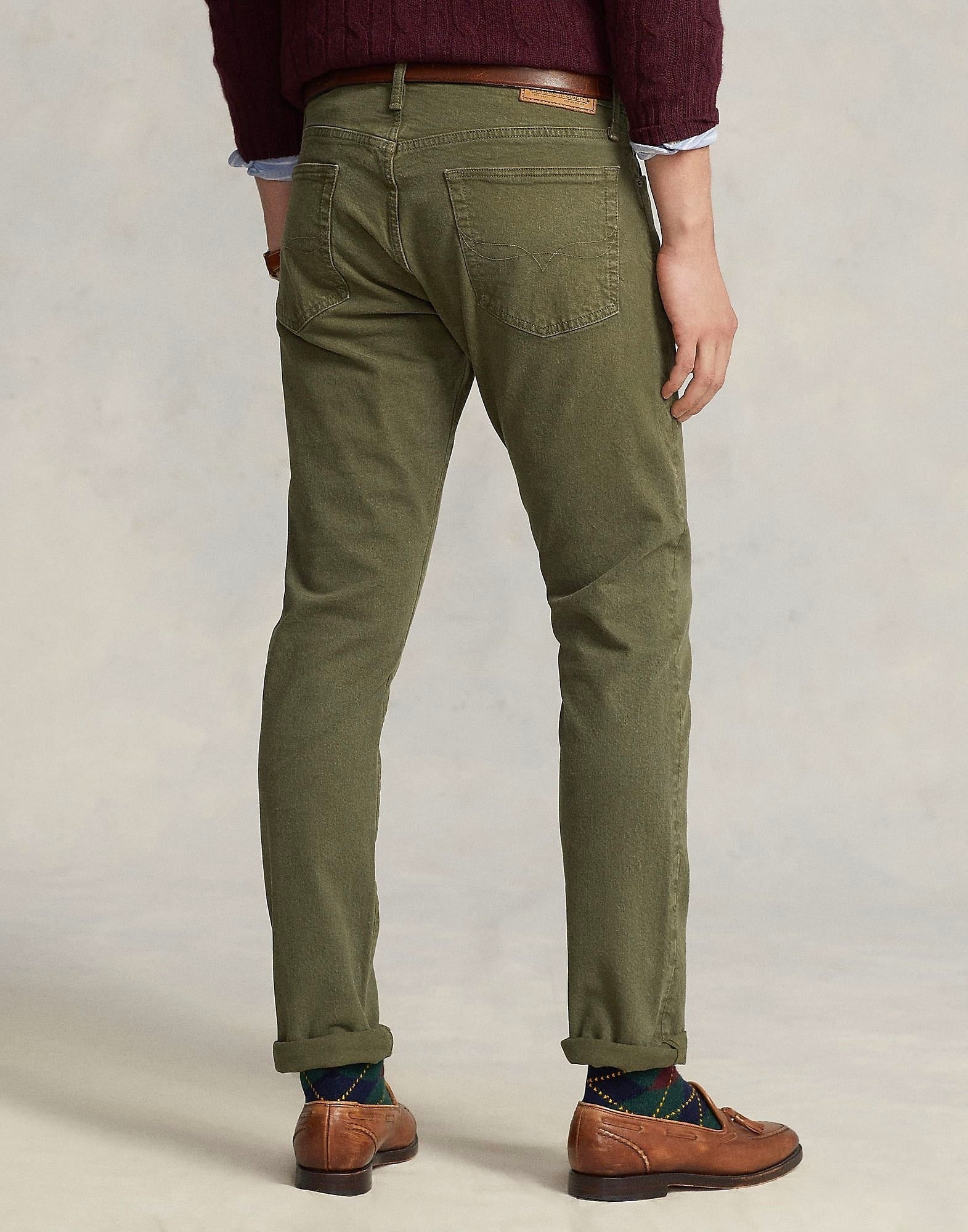 Polo Ralph Lauren Mens Sullivan Slim Fit Jeans Green 42 x 32