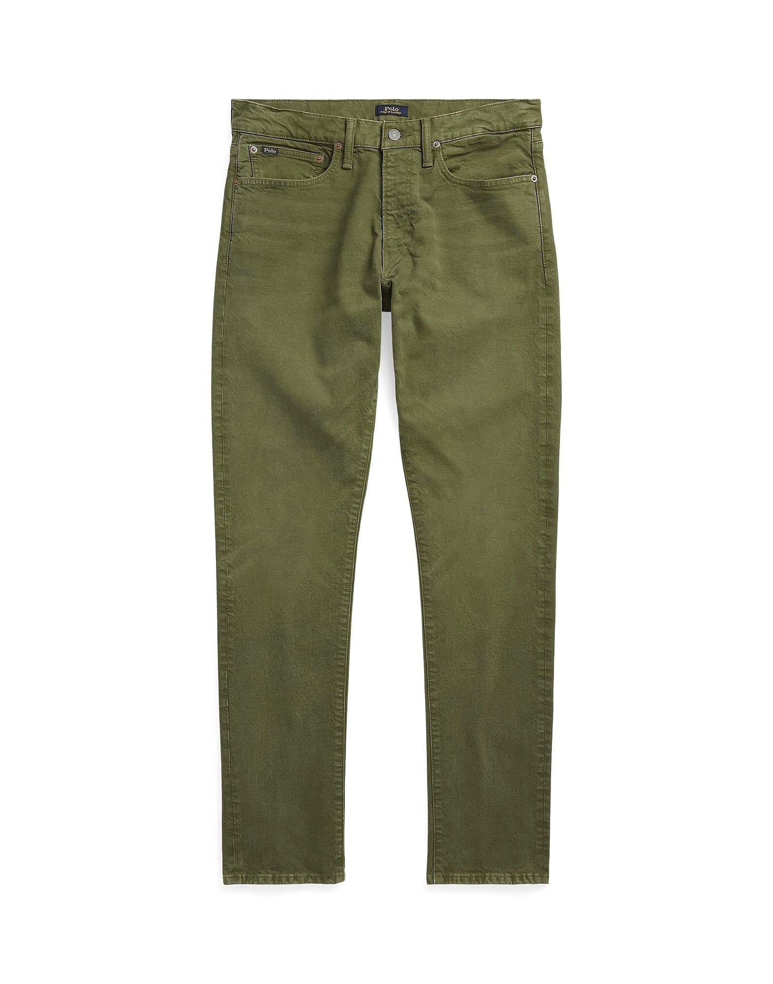 Polo Ralph Lauren Mens Sullivan Slim Fit Jeans Green 42 x 32