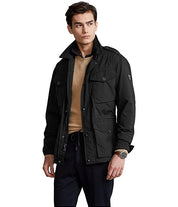 Polo Ralph Lauren Mens Nylon Utility Jacket Coat Polo Black XL