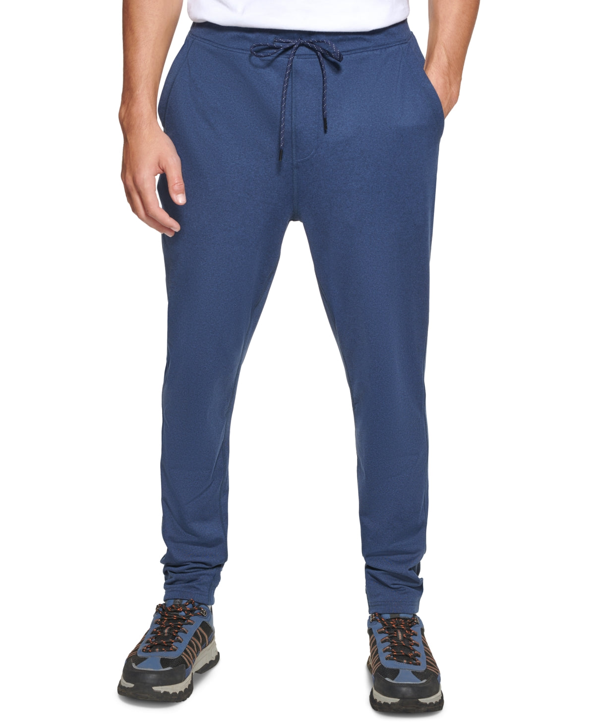 BASS OUTDOOR Mens Regular fit Sweatpants Tranquility Blue Heather XL