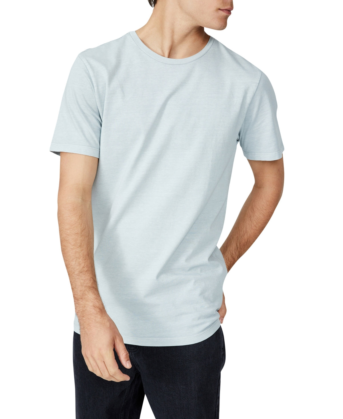 Cotton On Regular Fit Crewneck Short Sleeve T Shirt Blue Large
