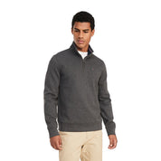 Tommy Hilfiger Mens Quarter Zip Sweater XXL 2XL Dark Grey Cotton