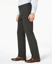 Van Heusen Flex Men's Slim-Fit Suit Pants 39 x 33 Charcoal Grey Flat Pant