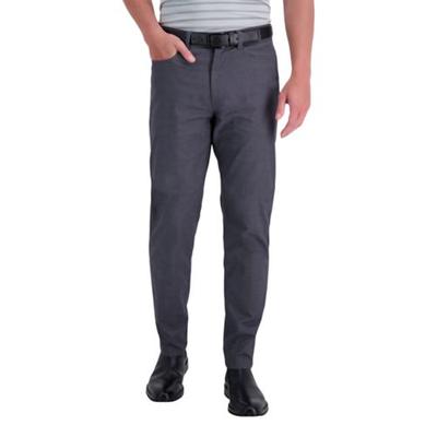 Kenneth Cole Mens Slim fit Dress Pants 34 / 34 Dark Grey Solid Stretch