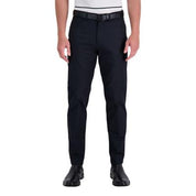 Kenneth Cole Mens Slim fit Casual Pants 32 / 32 Black Solid Stretch