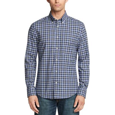 Lauren Ralph Lauren Men's Button Down Shirt  Blue Multi XXL