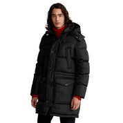 Ralph Lauren Men's Water-Repellent Down Coat Polo Black Medium