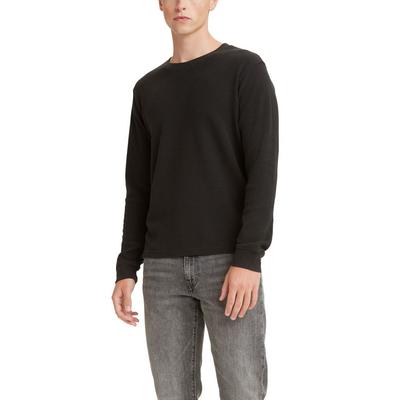Levi's Mens Regular fit Long Sleeve T-Shirt Shirt Medium Black
