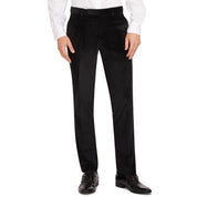 Tommy Hilfiger Men Modern fit Dress Velvet Pants 36 / 32 Black Solid