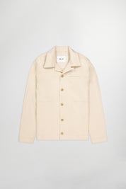 NN07 Mens Murray 1809 Overshirt Shirt Jacket Size Small Beige
