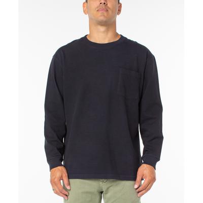 Sanctuary Men's Longsleeve Pocket Tshirt  Blue Large