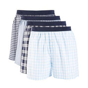 Club Room Mens 4 Pack Regular fit Boxer Shorts Underwear XXL Blue