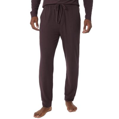 32 Degrees Men's Lightweight Drawstring Sleep Pants Rich Plum Purple XL