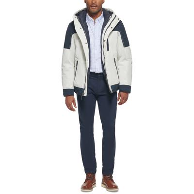 Club Room Mens Puffer Jacket Coat 2XL Grey