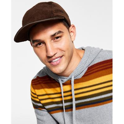 Sun + Stone Men's Solid Panel Cap Brnoverflw Osfa Reg
