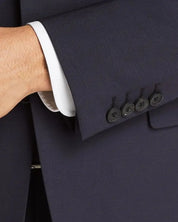Theory Mens Slim fit Chambers Sport Coat Blazer 42 S Navy Blue Solid