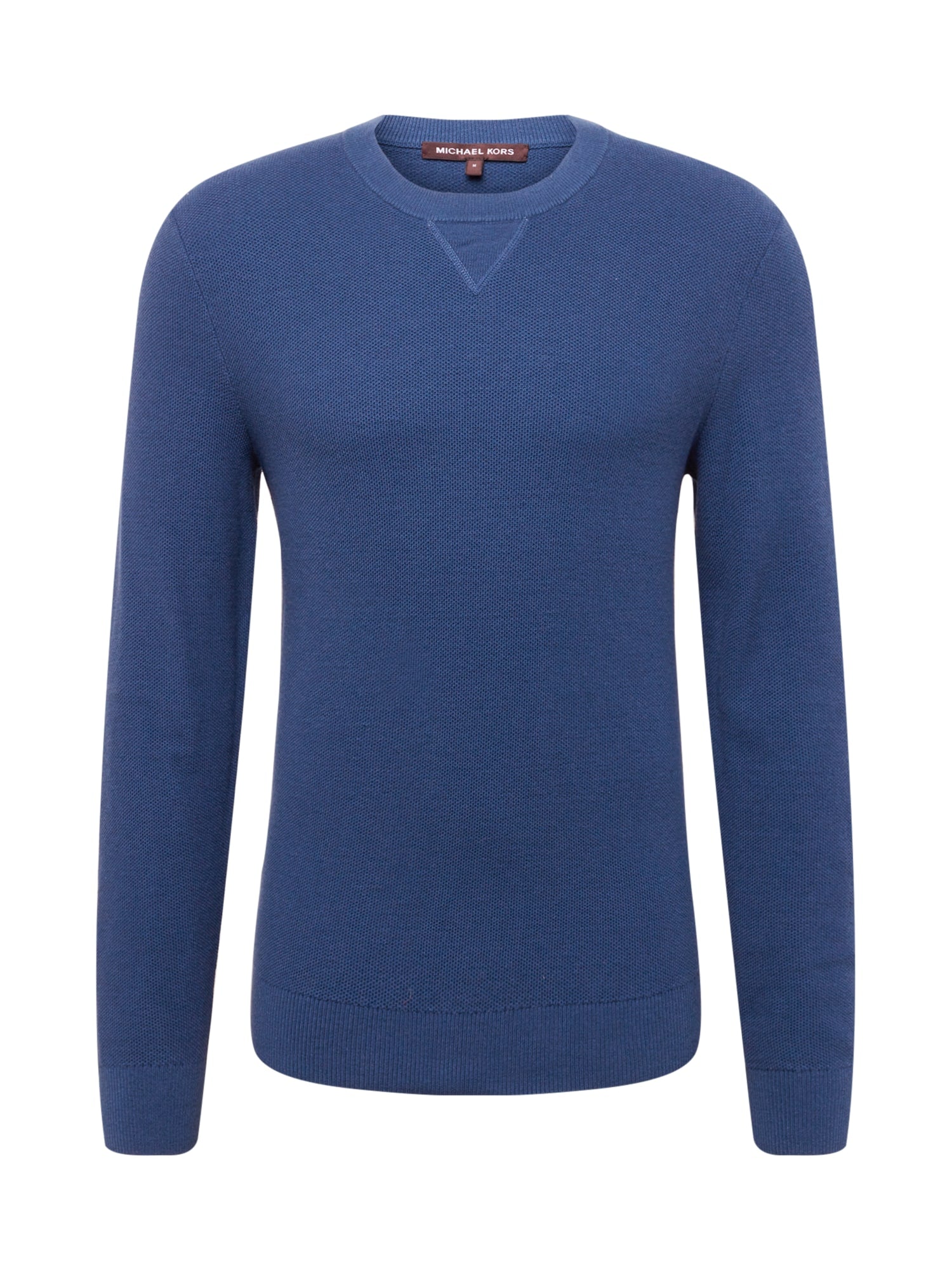 Michael Kors Men's Regular Fit Crewneck Sweater Blue Medium