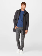 Michael Kors Men's Regular Fit Crewneck Sweater Blue Medium