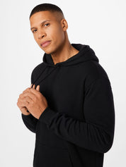 Cotton On Men's Black Fleece Hoodie Pullover  Large