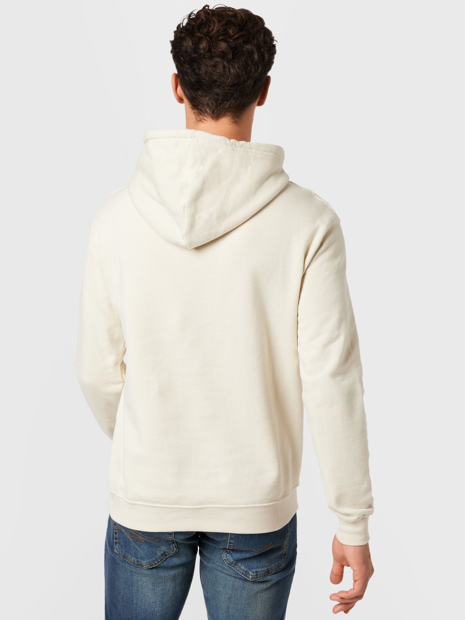 Cotton On Men's White Fleece Pullover Sweatshirt Size Large