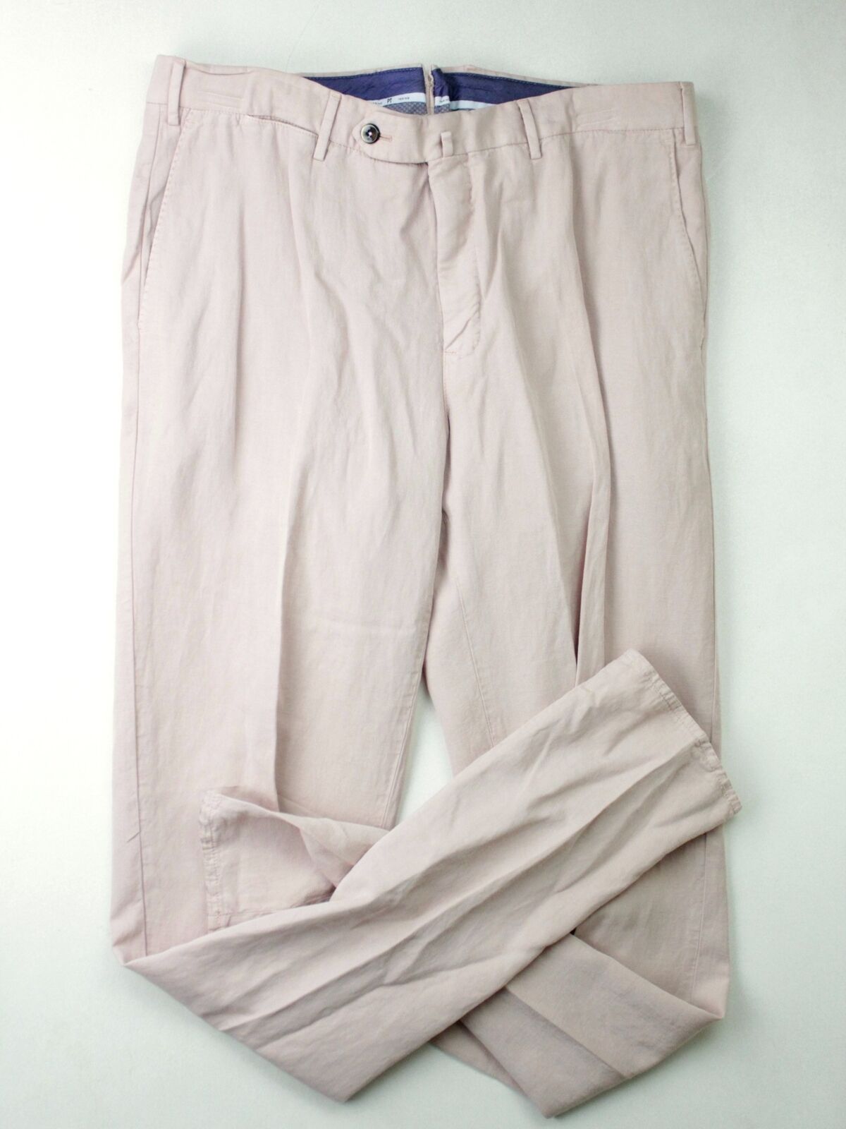 PT Torino PT01 Soft Touch Garment Dye Easy Fit Pants Pink Size 52 / US 36