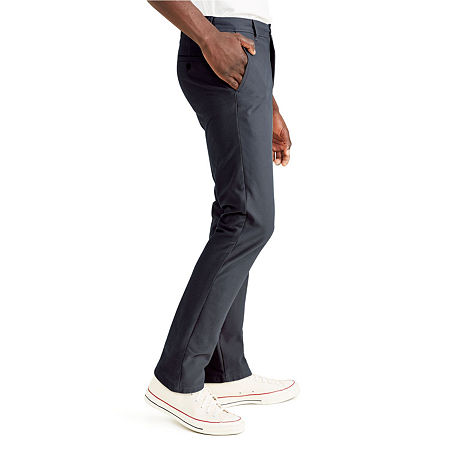 Dockers Mens Slim-Fit Comfort Knit Chino Pants Blue 36 x 30
