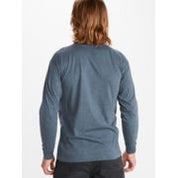 Marmot Mens Freestyle Long Sleeve T Shirt Navy Heather XL