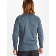 Marmot Mens Freestyle Long Sleeve T Shirt Navy Heather XL