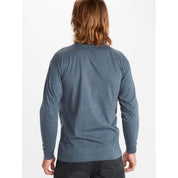 Marmot Mens Freestyle Long Sleeve T Shirt Navy Heather XL