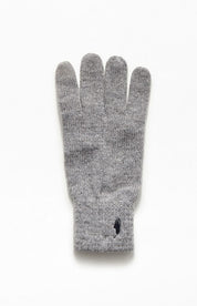 Polo Ralph Lauren Men's Recycled Touch Gloves Classic Gray Heather OS
