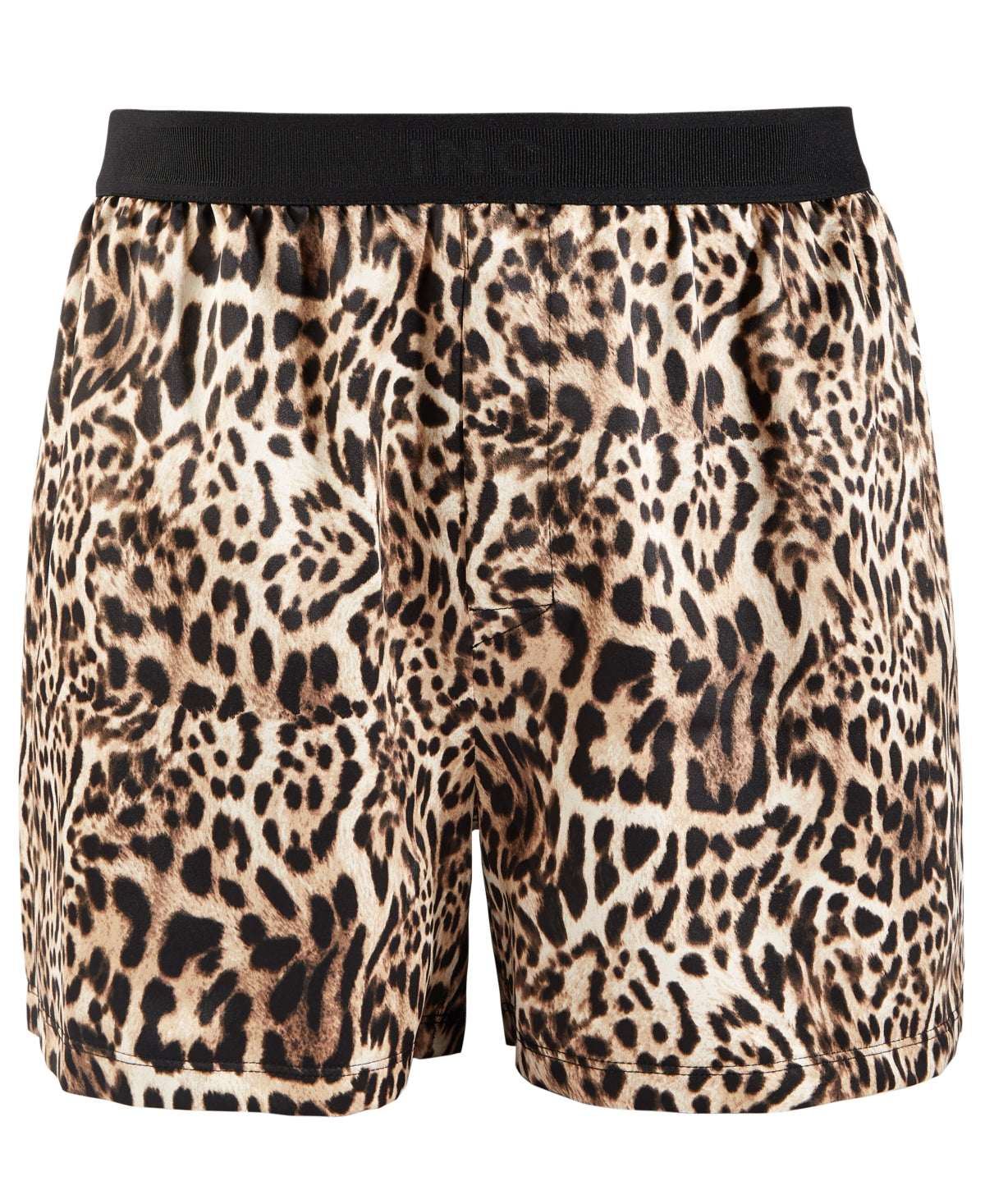 I.N.C. International Concepts Mens Cheetah Print Boxer Short Underwear Medium