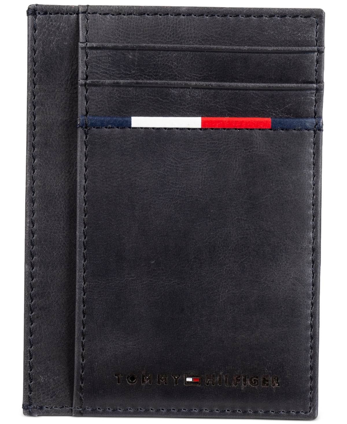 Tommy Hilfiger Mens RFID Slimfold Wallet One Size Blue