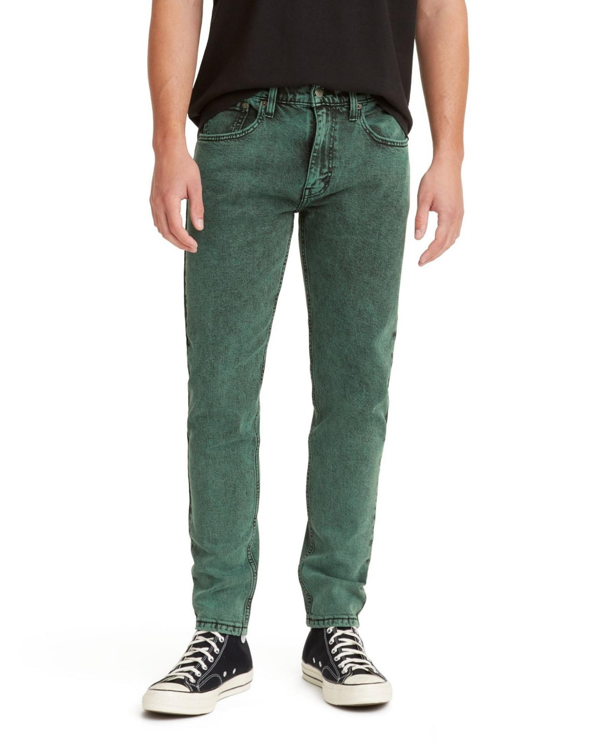 Levis Mens 512 Flex Slim Taper Jeans Green 30 x 32