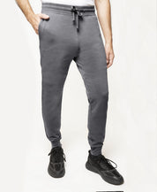 Lazer Mens Burnout Drawstring Gray Small
