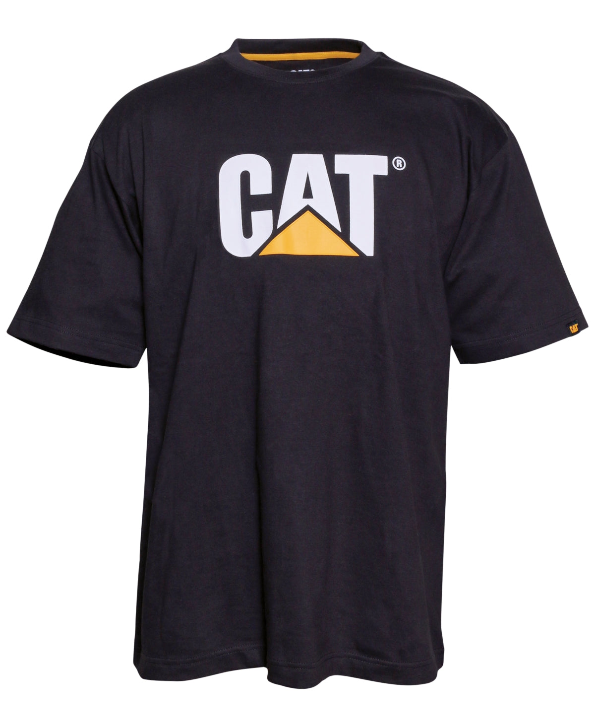 Caterpillar Mens Regular fit Short Sleeve Graphic T-Shirt Shirt Large Black