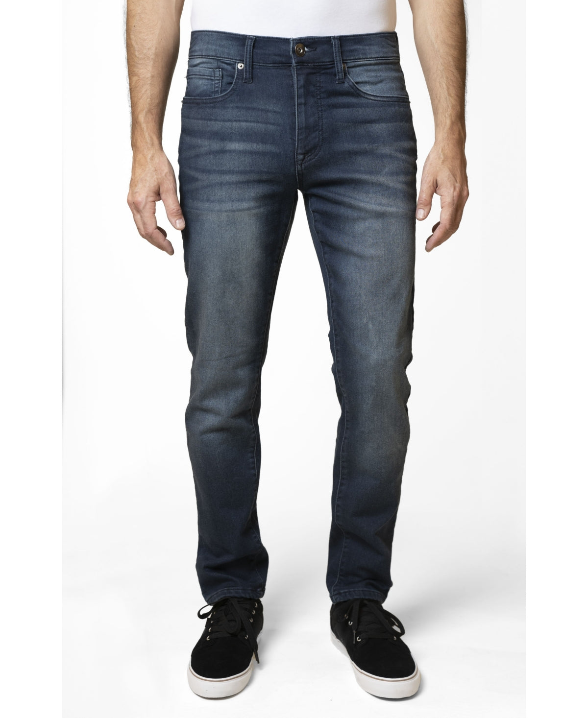 Lazer Mens Skinny fit Denim Jeans 36 / 32 Blue
