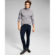 And Now This Mens Solid Grey Turtleneck Sweater Large