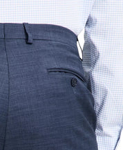 Calvin Klein Mens Slim fit Wool Dress Pants 40 / 30 Blue Solid