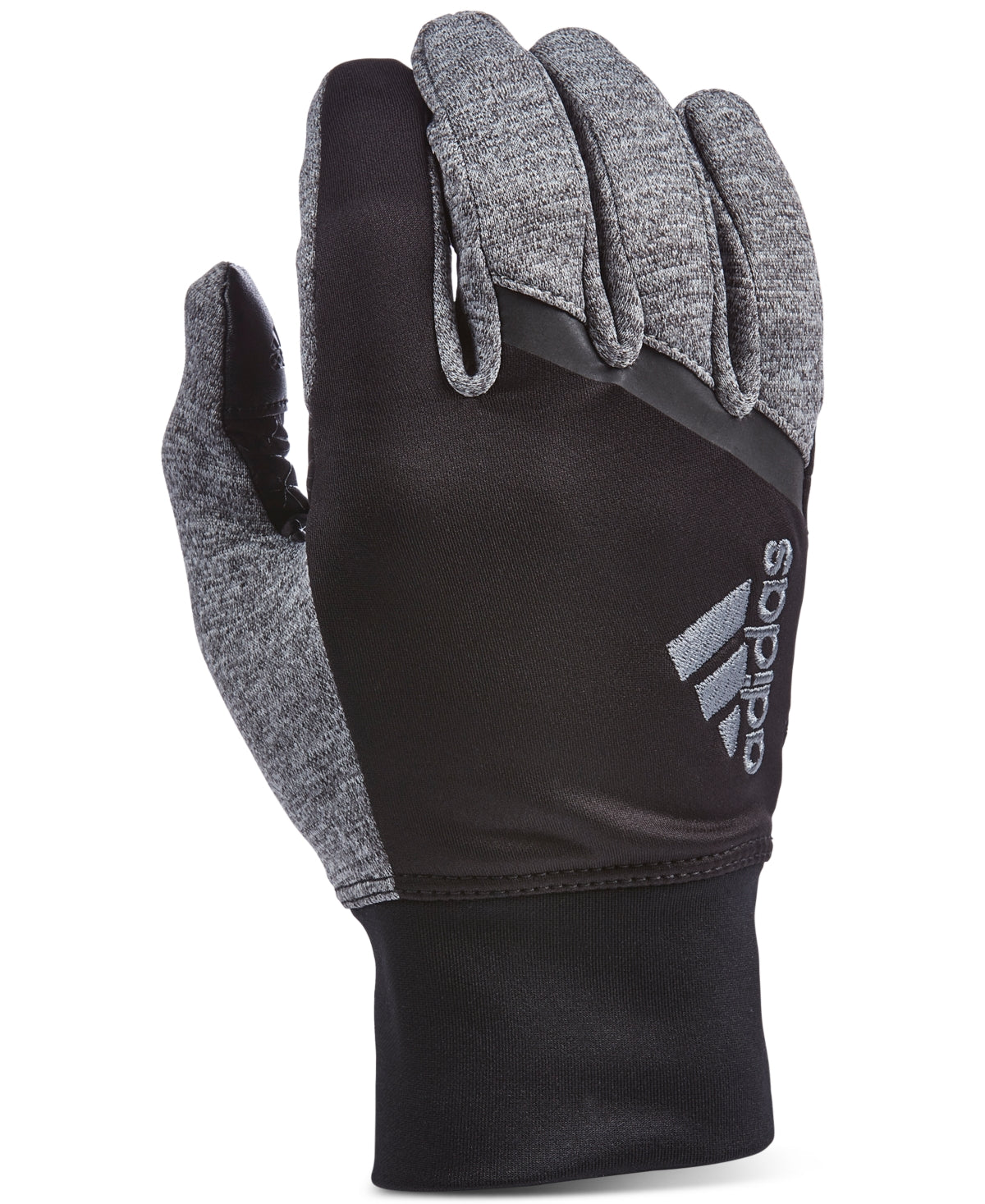 Adidas Men's Go 2.0 Colorblocked Gloves Black Gray Medium Large