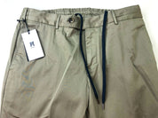 PT Torino PT01 Cotton Blend Double Face Slim Fit Jogger Pants Tan 56R / 38W