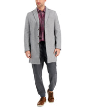 Alfani Mens Bruno Overcoat Coat XXL Grey Solid