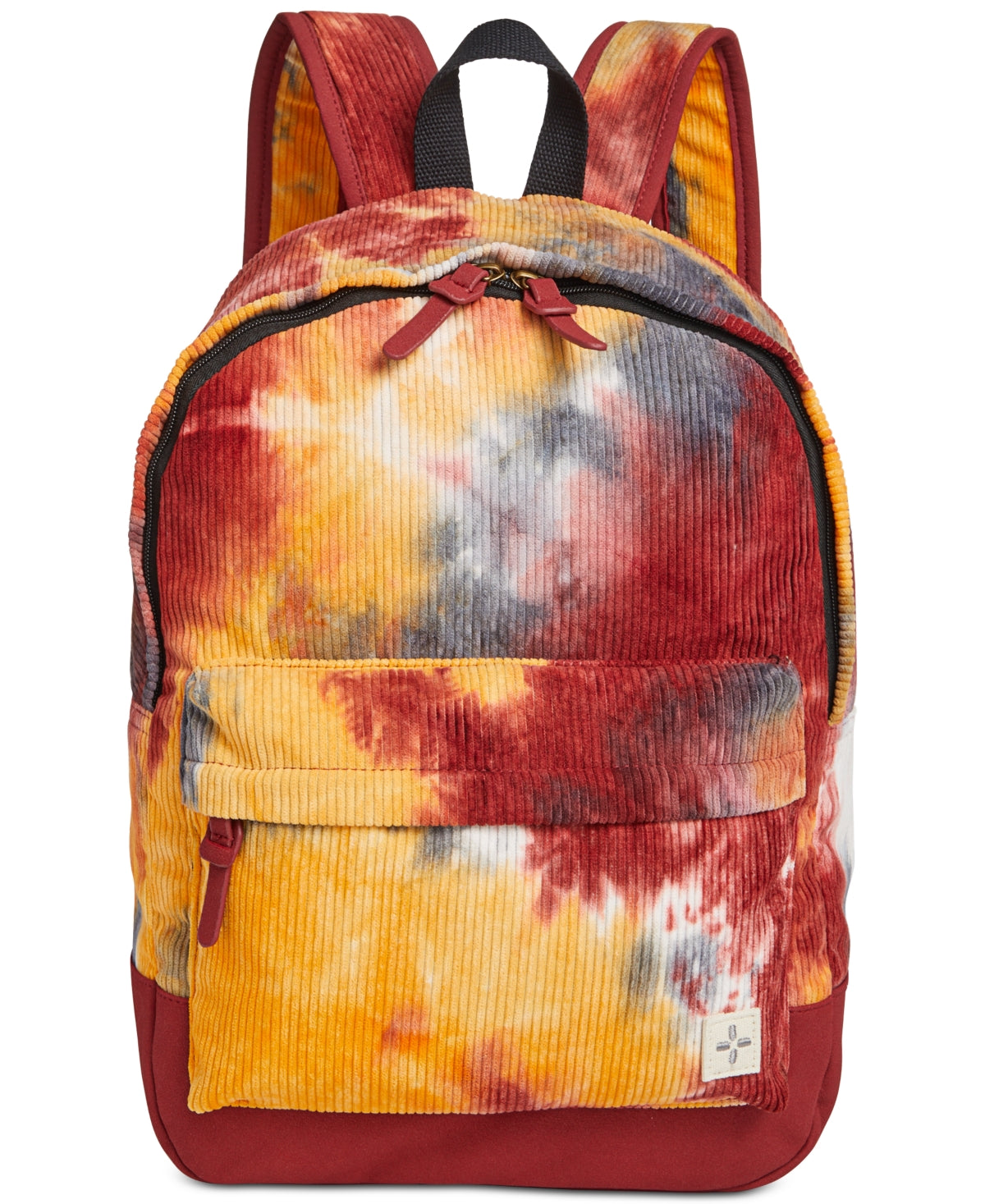Sun Stone Men's Riley Tie Dye Backpack Red