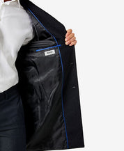 KENNETH COLE REACTION Men's Slim Fit Overcoat Charcoal 40R Single-Breasted Grey