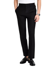 Hugo Boss Mens Modern fit Wool 2 Piece Suit 42 R Pants 36 / 32 Black Solid