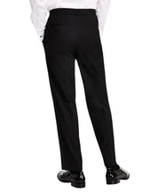 Nautica Mens Modern fit 2 Piece Tuxedo Suit 38 R / 32 Waist Black Solid Stretch