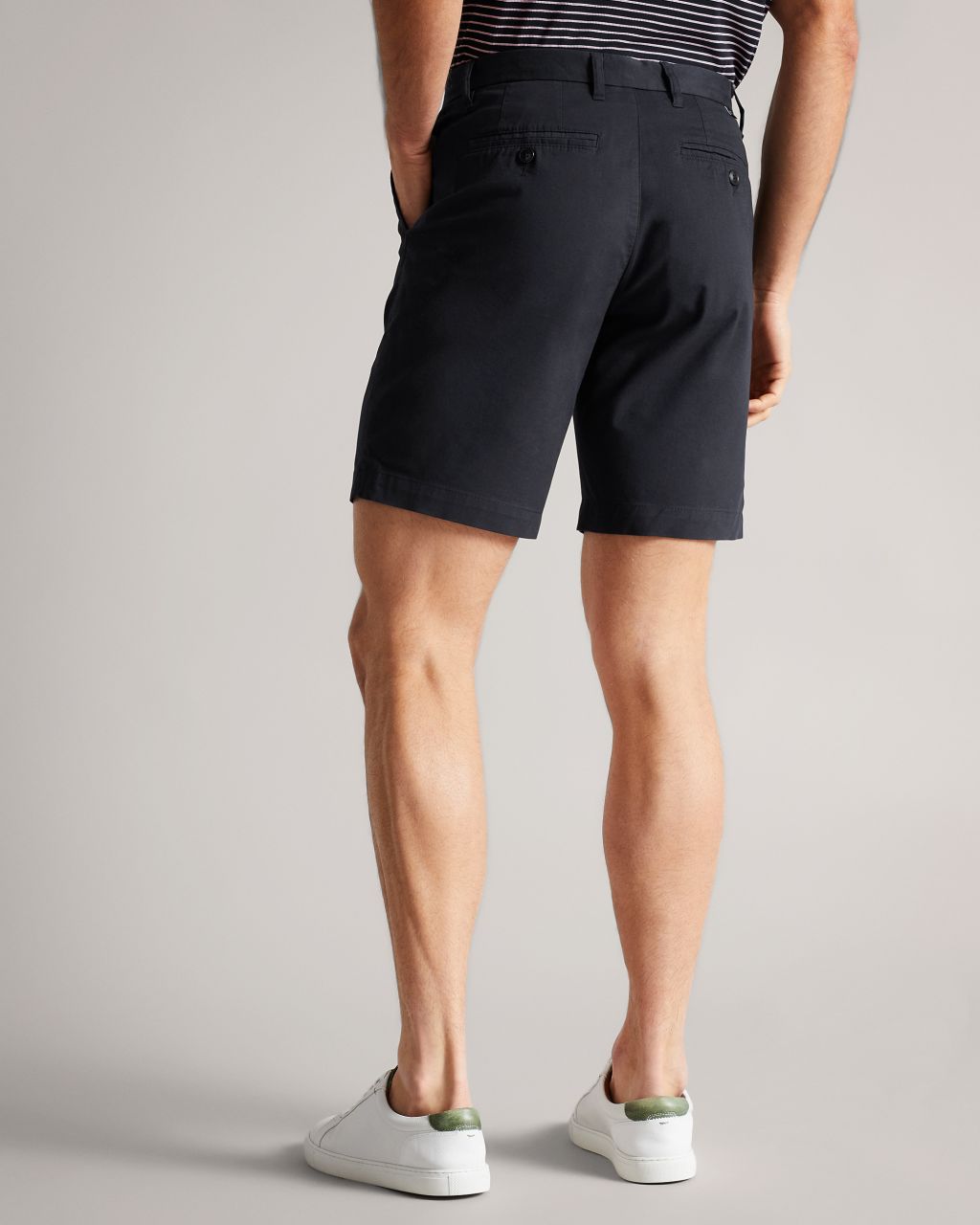 Ted Baker London Mens 9" Ashford Chino Shorts Black 36