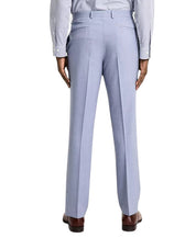 Dkny Mens Modern fit 2 Piece Suit 44 L / 37 Waist Light Blue Solid